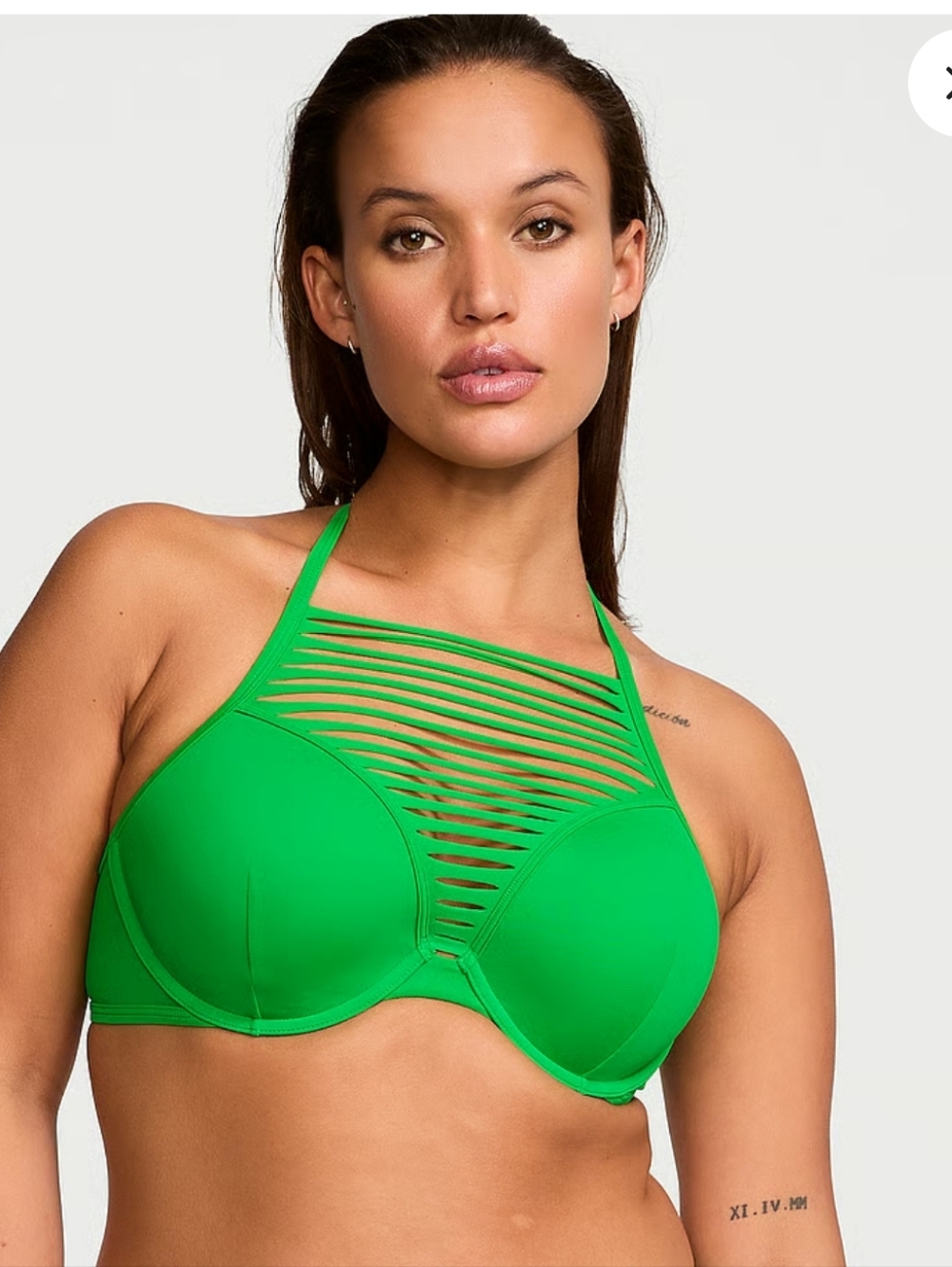 VS Archives Swim Sexy Tee High-Neck Push-Up Bikini Top